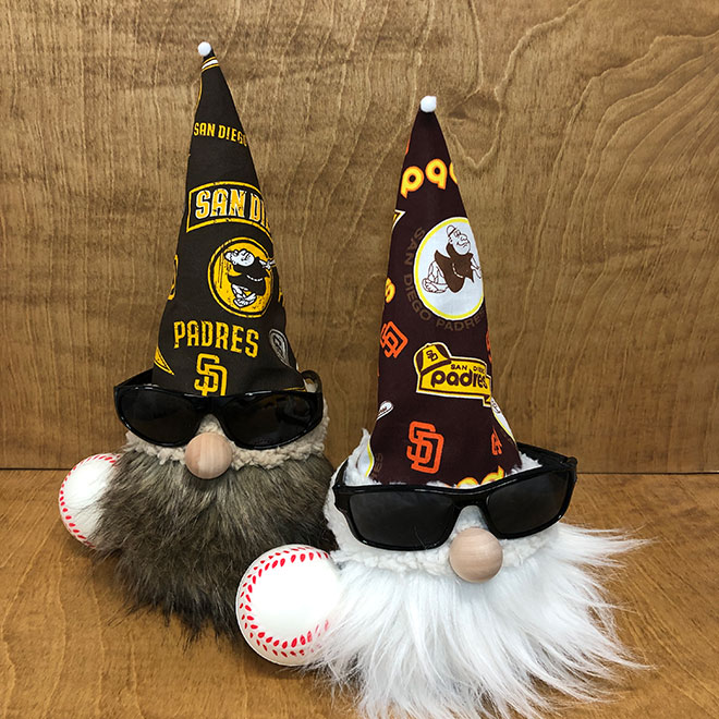hand crafted MLB San Diego Padres gnome